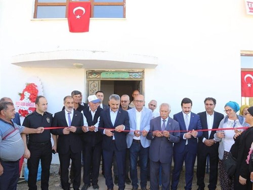 Genel Sekreterimiz Sayın Nazif YILDIRIM, Sayın Valimiz Mehmet Ali ÖZKAN'ın Çakırbahçe Köyü Cemevi Açılışına Refakat etti.