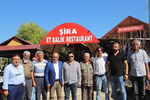 Genel Sekreter Nazif Yıldırım, Ovacık Kaymakamı Sayın  Emre DÜNDAR ve Köy Muhtarları Bir Araya Geldi.